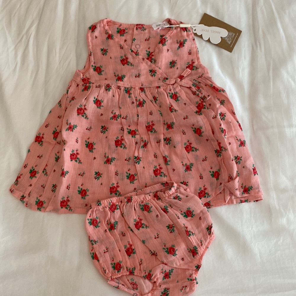 Angel Dear Kimono Dress and Diaper Cover